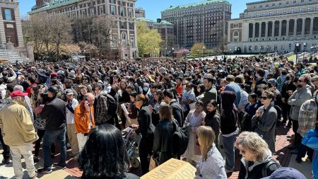 Columbia University Palestine Protests NYC 26