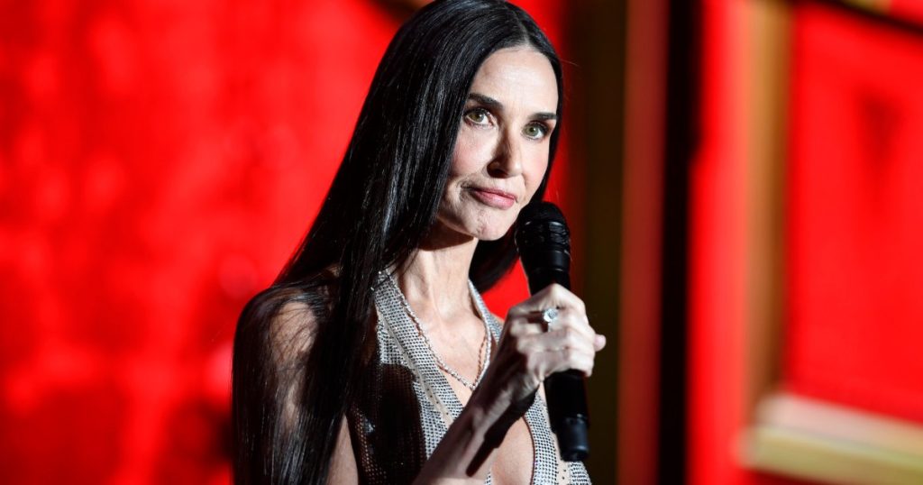 Demi Moore Calls Out Audience Member During Cher Introduction