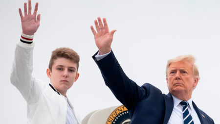 Donald Trump and Barron Trump 1