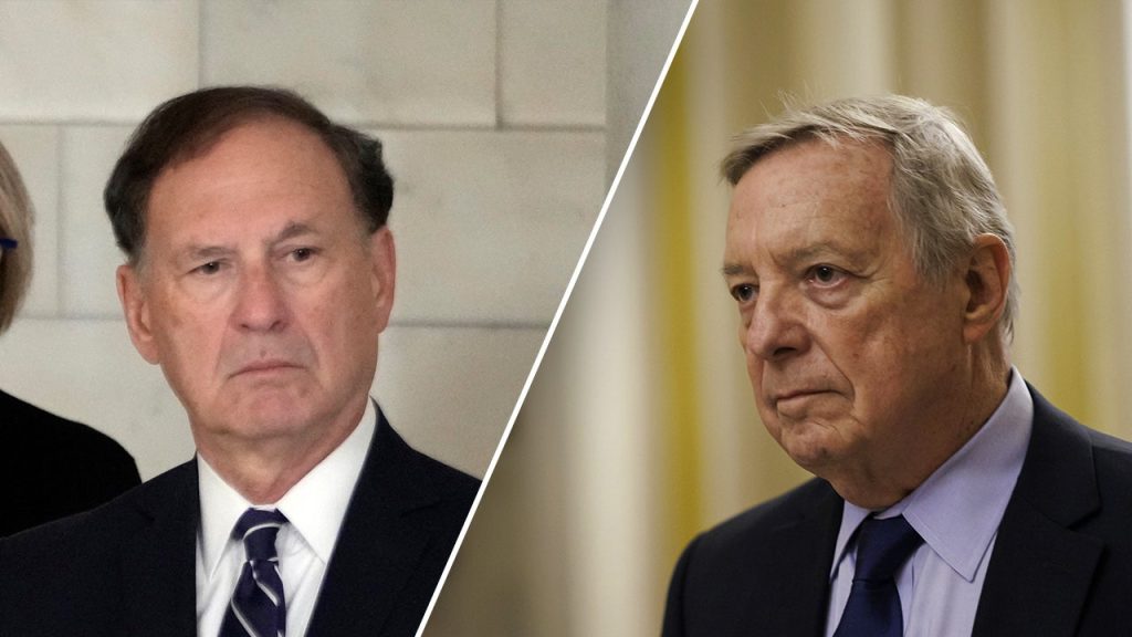 Durbin Alito recuse