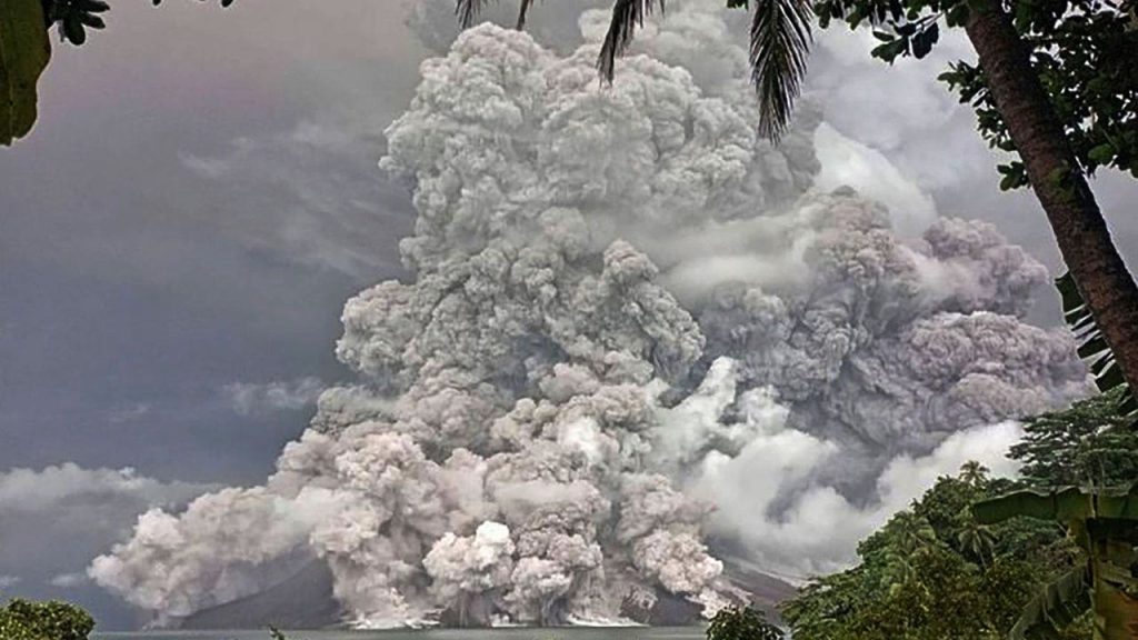 Indonesia Volcano