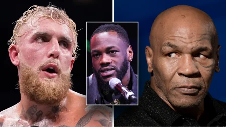 Jake Paul Mike Tyson Deontay Wilder