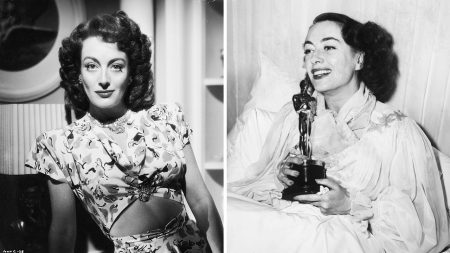 Joan Crawford split