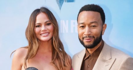 John Legend Says Chrissy Teigen Injured Neck Trying to Be an Acrobat 2