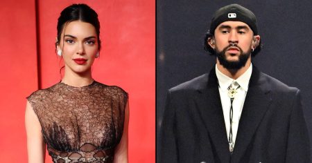 Kendall Jenner Attends Bad Bunnys Orlando Concert Amid Reunion Rumors SPLIT 2024