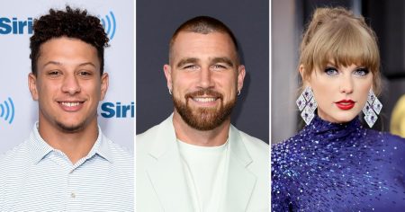 Patrick Mahomes Told Travis Kelce to ‘Go for It With Taylor Swift at His 1st Eras Tour Show 1