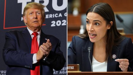 TRUMP AOC SPLIT