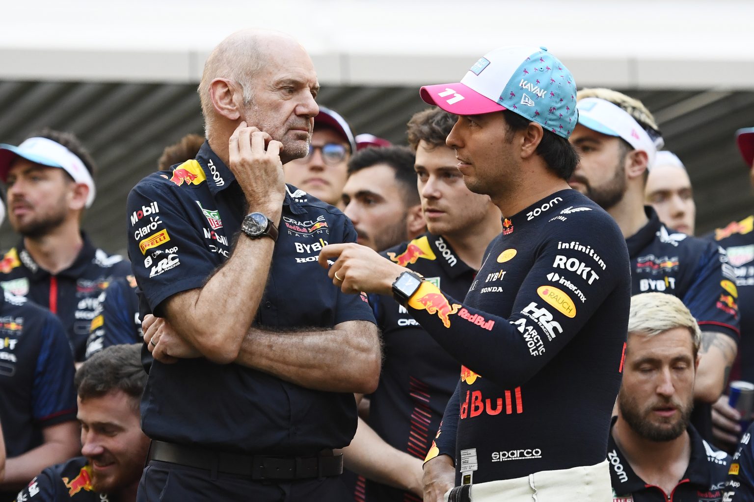 adrian newey sergio perez