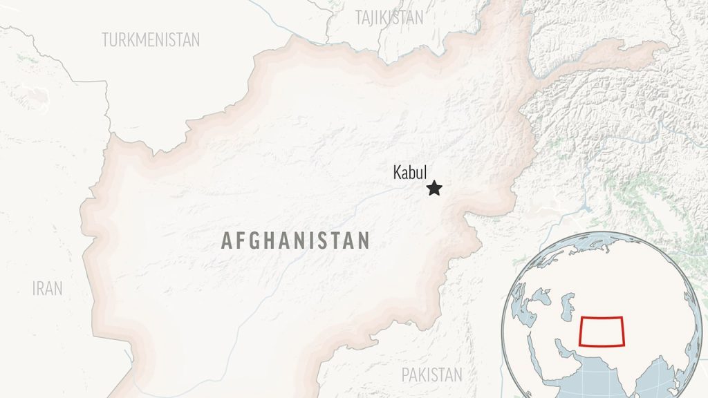 afghanistan map