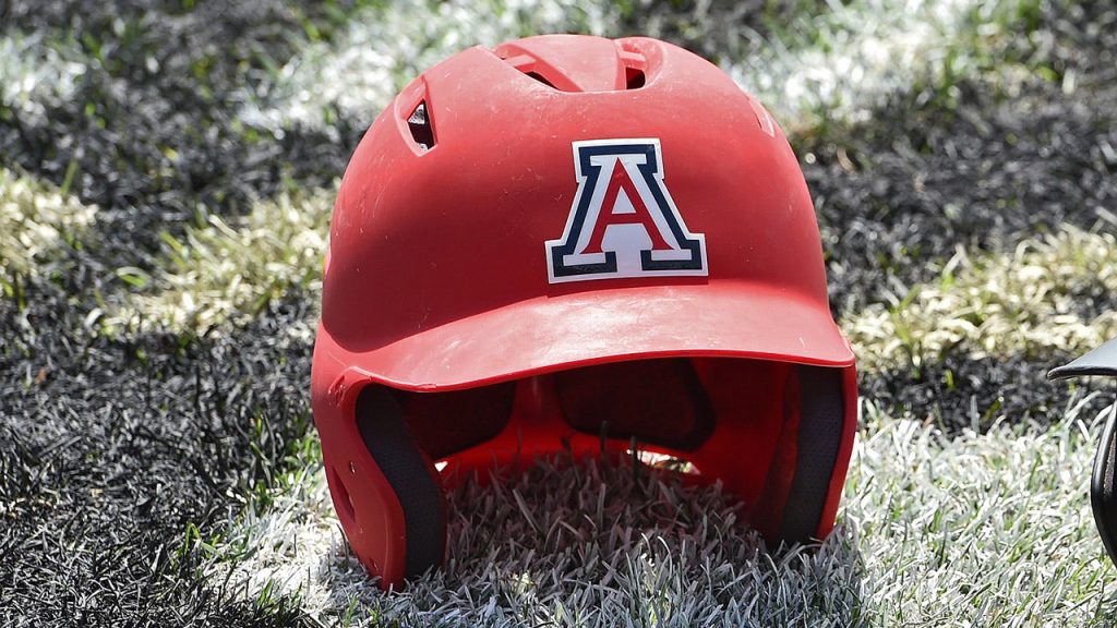 arizona baseball helmet