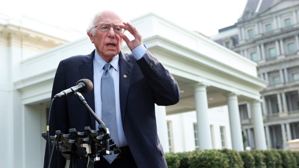 bernie sanders white house getty