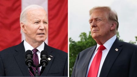 biden trump split