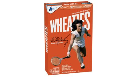 billie jean king wheaties