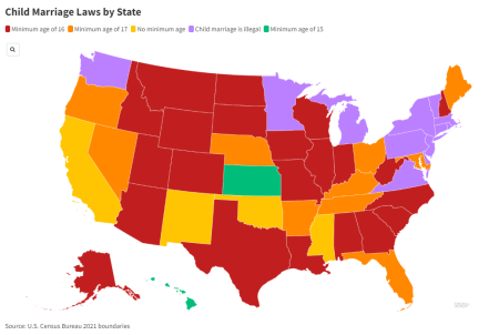 child marriage laws state map