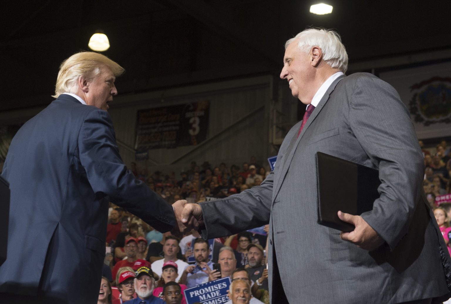 donald trump jim justice west virginia republicans