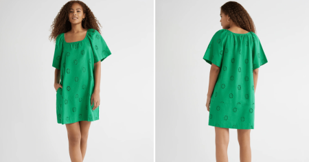 free assembly square neck mini dress