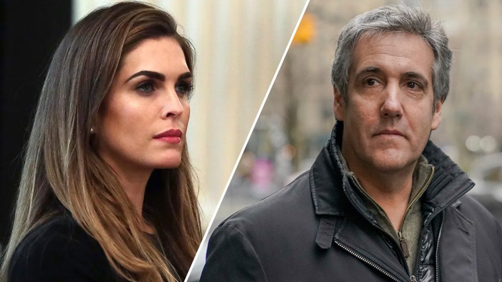 hope hicks michael cohen