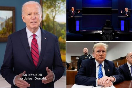 joe biden debate trump comp 2