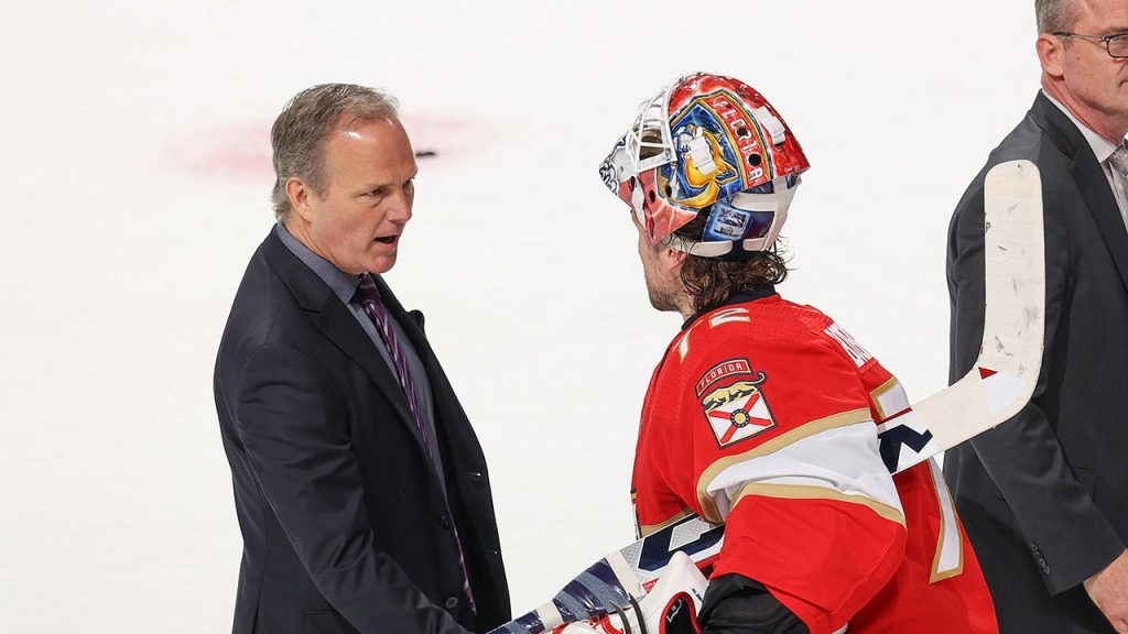 jon cooper and goalie