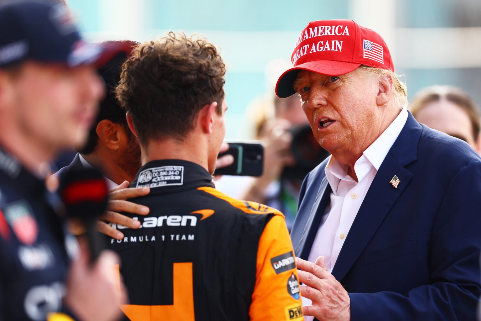 lando norris donald trump