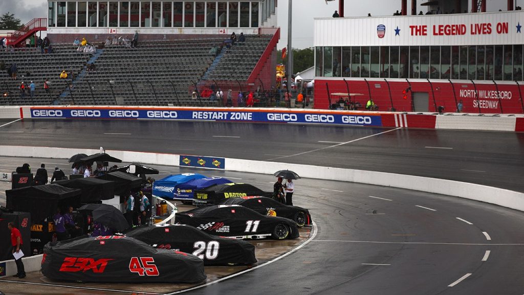 nascar rain