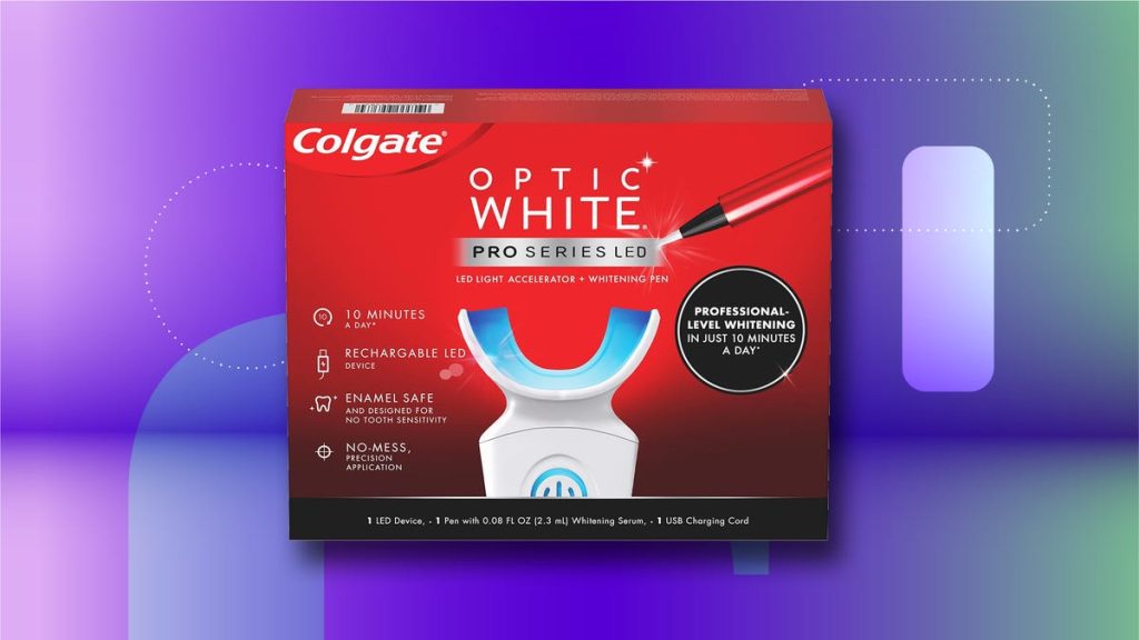 optic white teeth