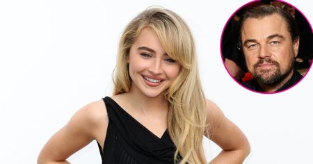 promo Sabrina Carpenter 25th Birthday Cake Features a Leonardo DiCaprio Meme