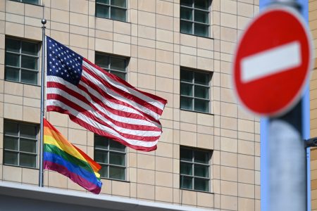 us national rainbow flags