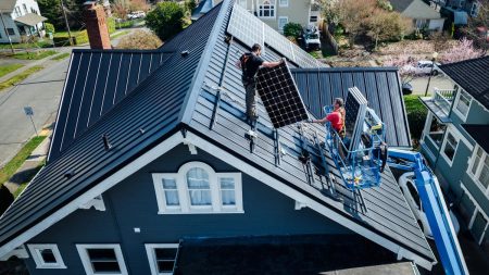 washington state solar panel installation