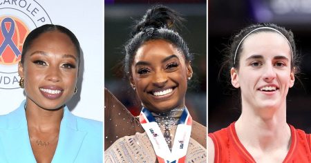 Allyson Felix Praises Simone Biles Caitlin Clark ‘Its Such an Incredible Moment in Women s Sports