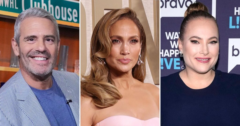 Andy Cohen Defends Jennifer Lopez After Meghan McCain Called Her Deeply Unpleasant 840