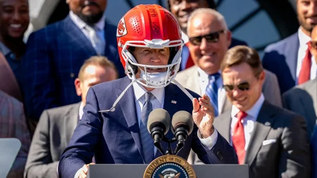 Helmet President Joe Biden