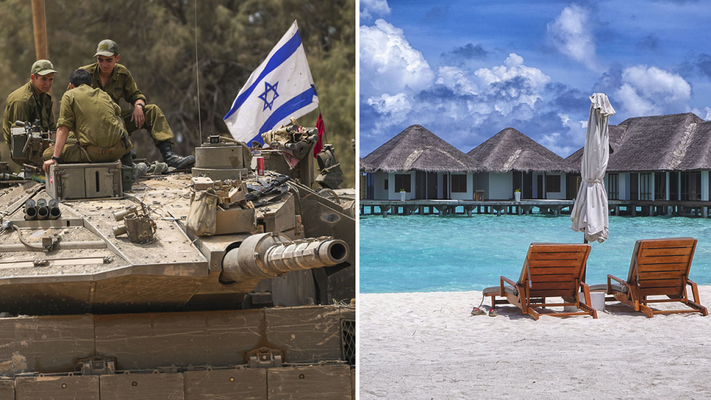 Israel Maldives split