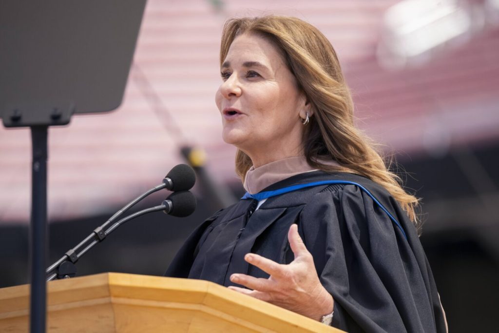 Melinda French Gates Stanford graduation 1 1260x840