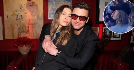 Promo Jessica Biel Supports Justin Timberlake at NYC Concert After His DWI Arrest