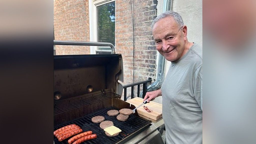 schumer grilling