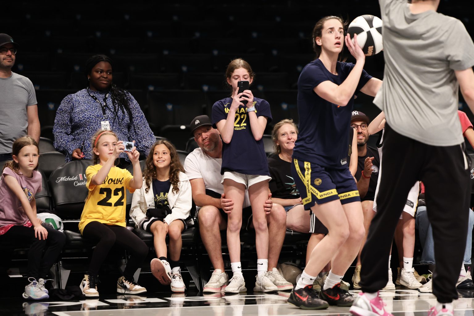 wnba fans watch caitlin clark