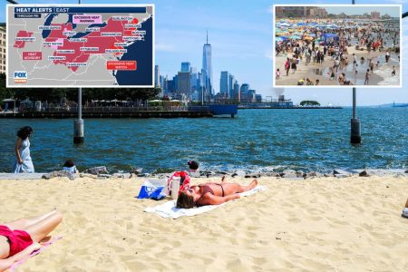 woman reads book sunbathing beach 83981618