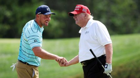 Bryson DeChambeau Donald Trump