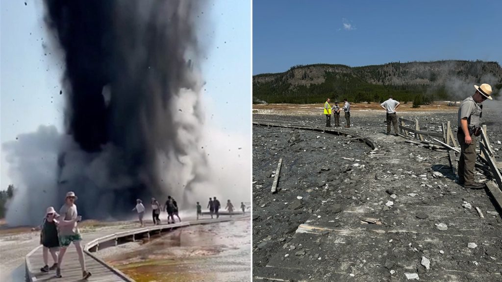 Yellowstone Explosion