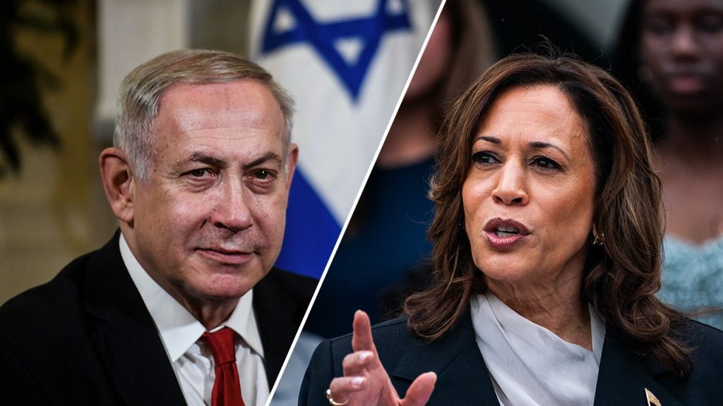 netanyahu kamala