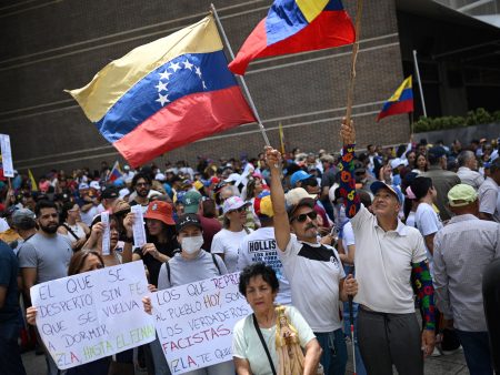 AFP 20240817 36ED6TY v2 HighRes VenezuelaElectionOppositionProtest 1723910974