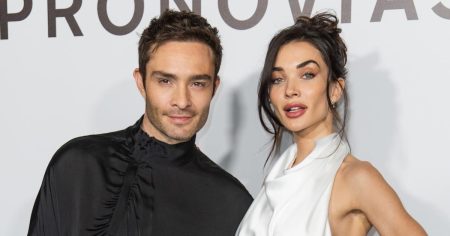 Ed Westwick Amy Jackson Married