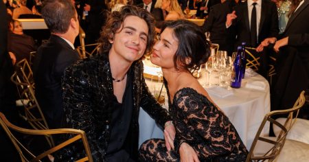 GettyImages 1908356626 Timothee Chalamet and Kylie Jenner