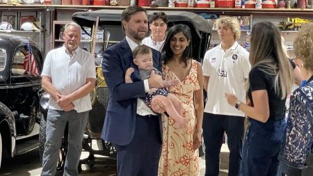 JD Vance holds baby Byron Center MI Aug 14 2024 scaled