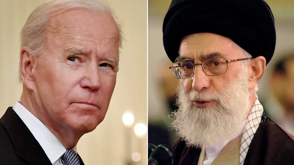 JoeBiden Ali Khamenei side by side