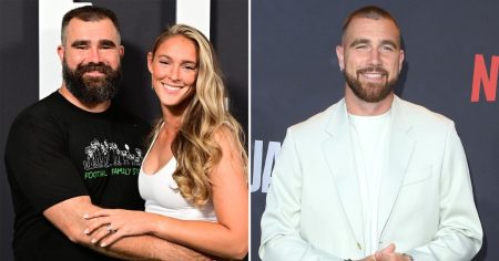 Kylie Kelce Flaunts Her Knowledge About Jason and Travis in Radio Trivia Game