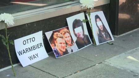 Protest outside North Korean UN Mission 1