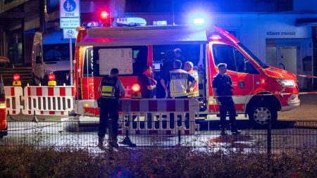 Stabbing scene Germany