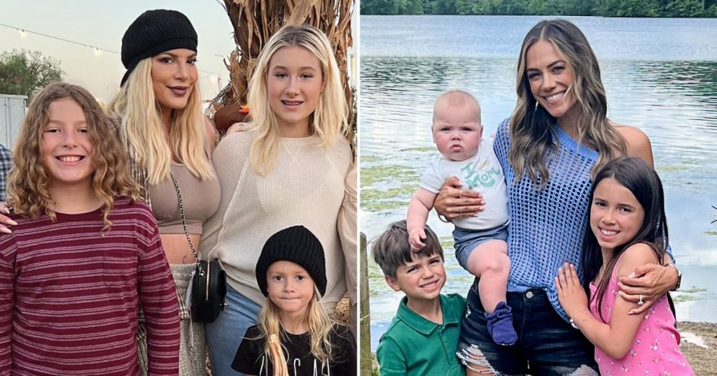 Tori Spelling Jana Kramer Celebrity Parents Share Their Kids 2024 Back to School Photos